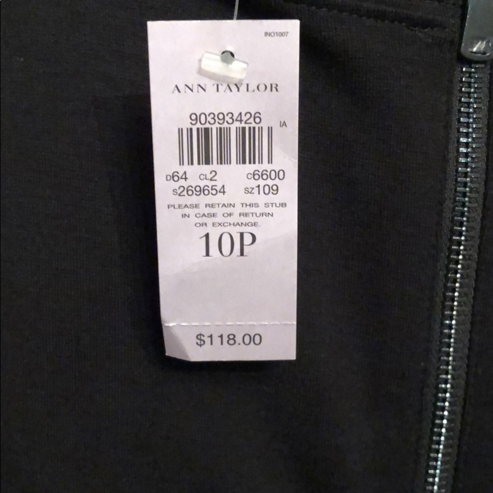 Ann Taylor Black Dress NWT - Picture 5 of 5